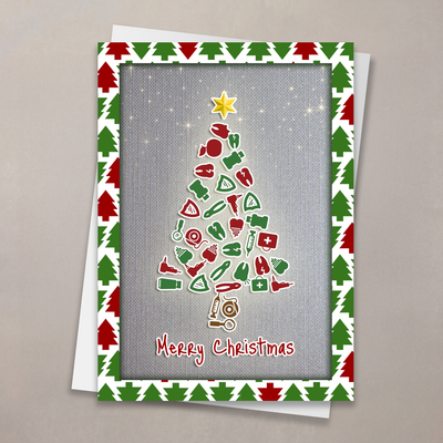 Dental Tree Christmas Card
