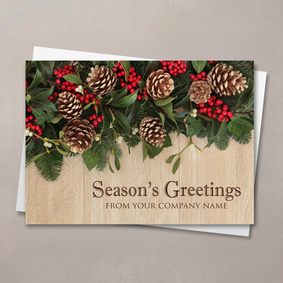 Personalized Decor Christmas Card
