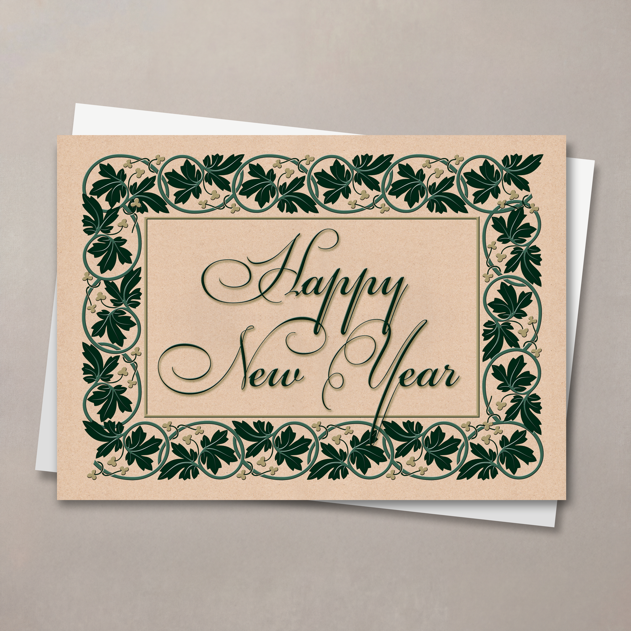 New Year Ivy Card