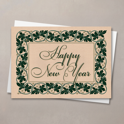 New Year Ivy Card