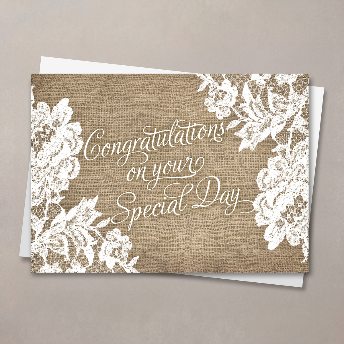 Rustic Lake Congratulations