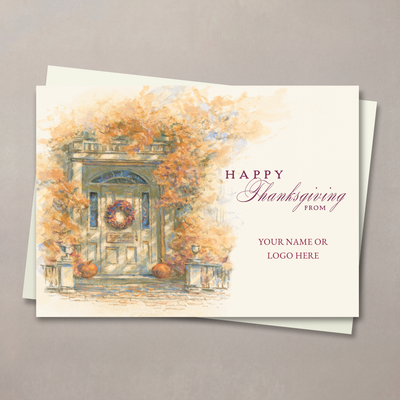 Autumn Foliage Thanksgiving Card