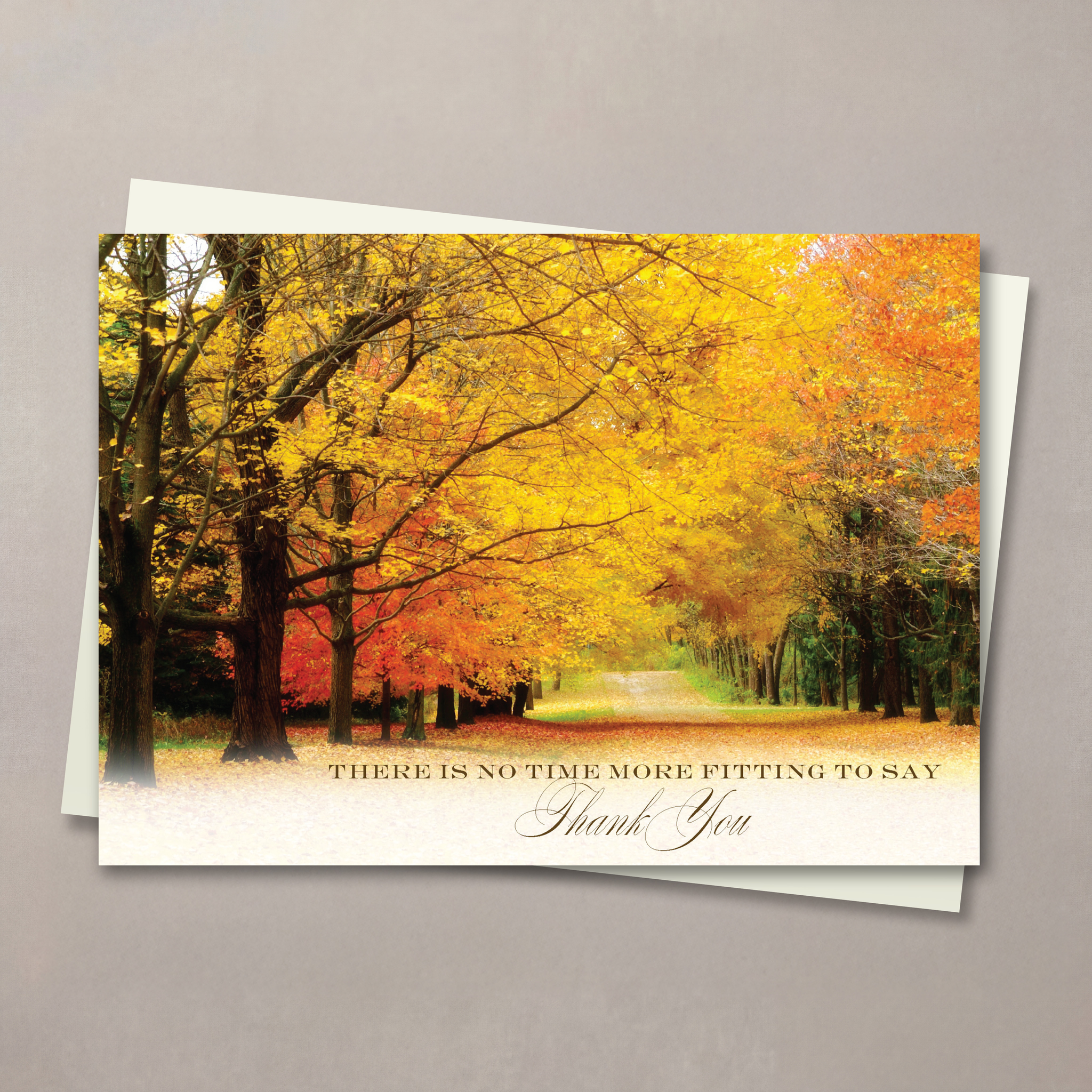 Autumn Spectacle Thanksgiving Card