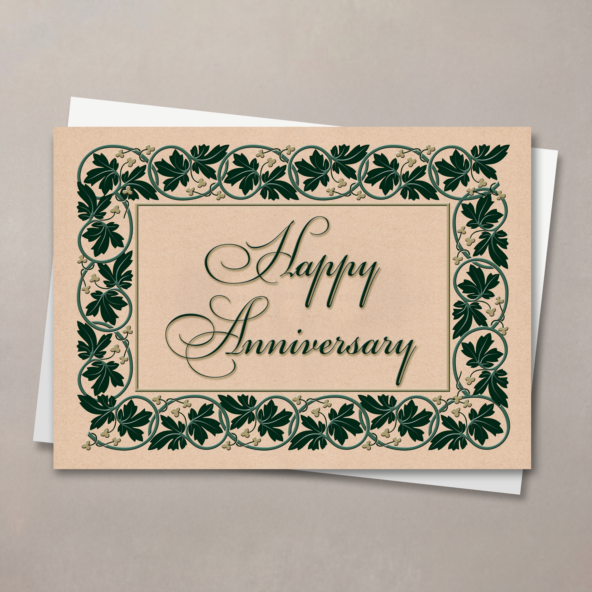 Anniversary Ivy Recycled Card