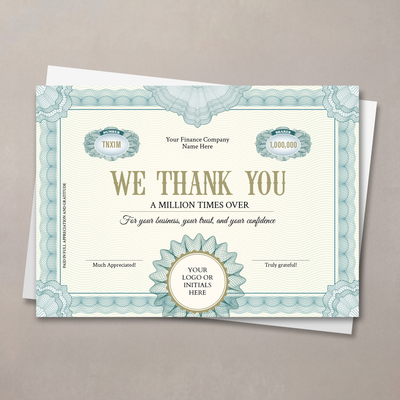 Bond of Appreciation Thank You Card