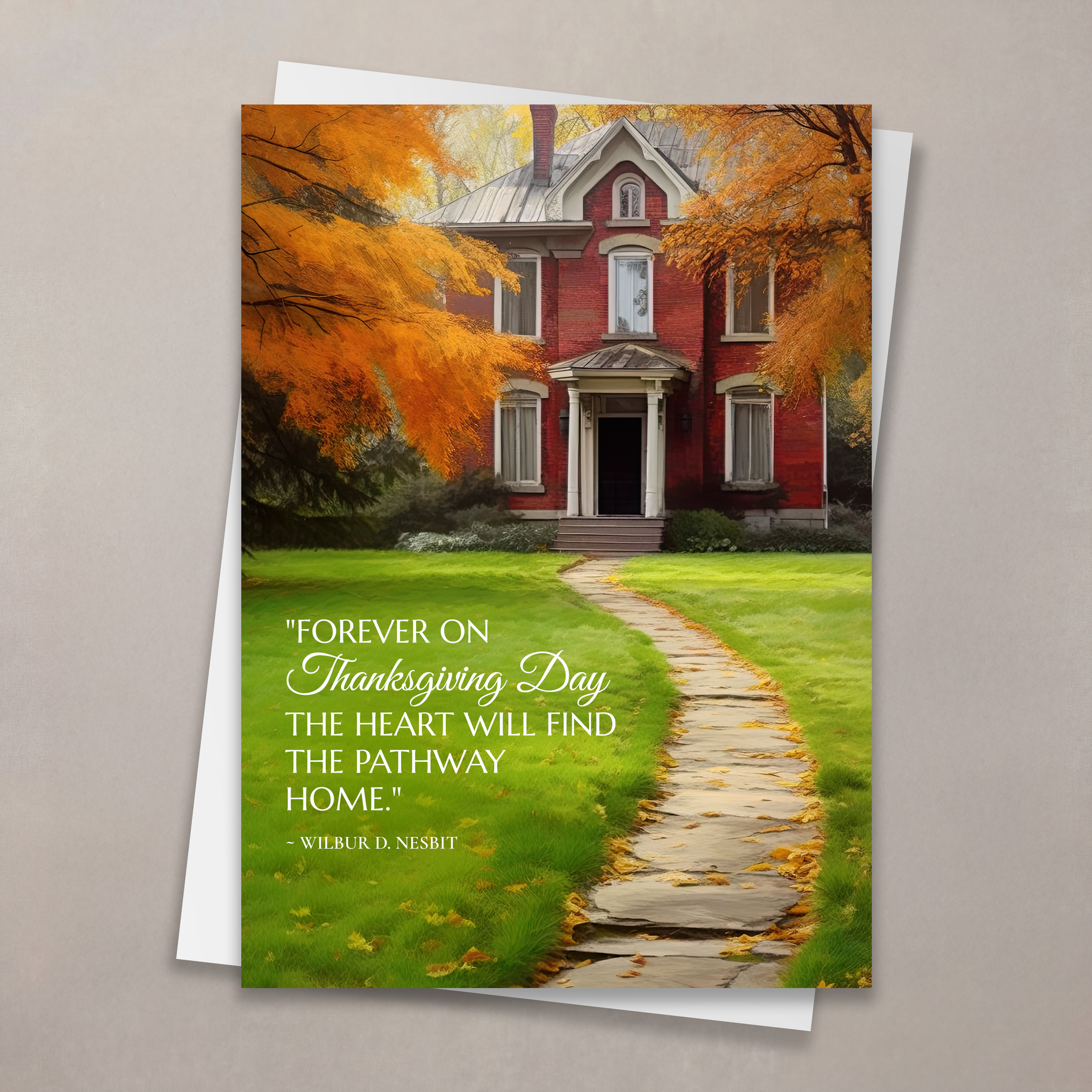 Pathway Home Thanksgiving Card