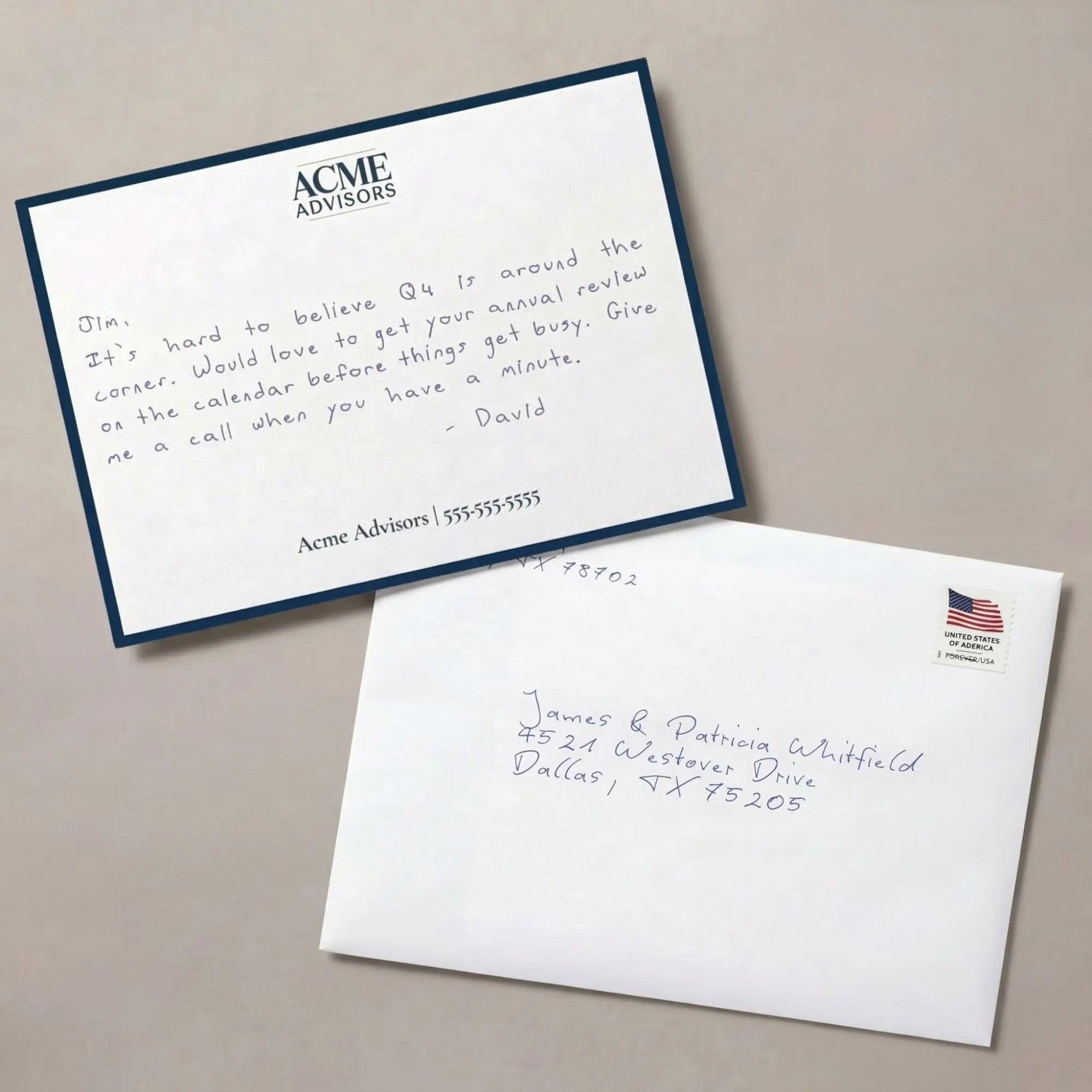 Handwritten Client Care Program