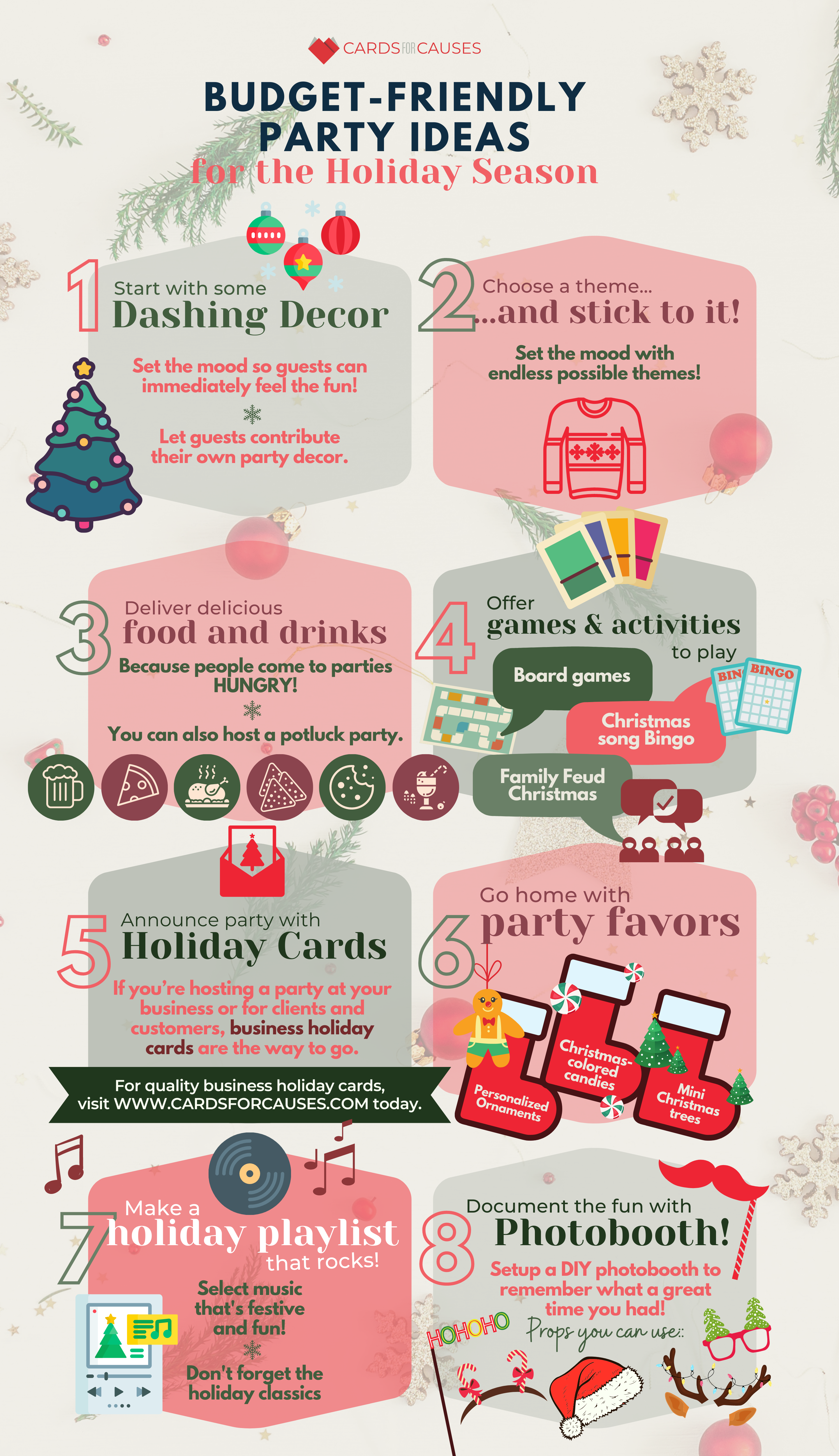 7 Tips For Planning A Holiday Party and Ideas To Wow Your Guests